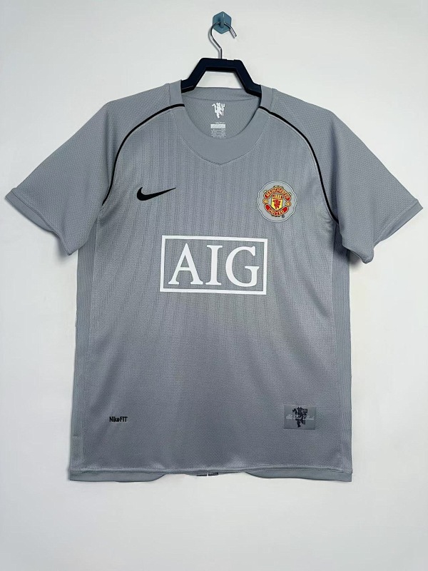 Manchester United Retro 2007/08 Portero gris