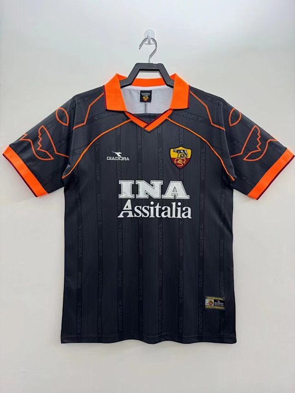 Roma Retro 1999/00 Segunda visitante negra