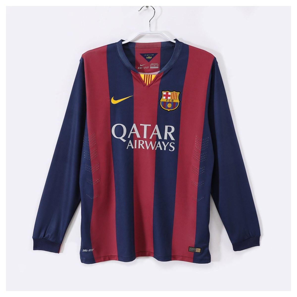 FC Barcelona Retro 2014/15 Local manga larga