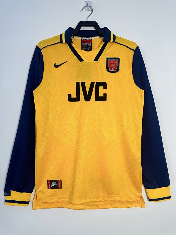 Arsenal Retro 1996/97 Visitante manga larga
