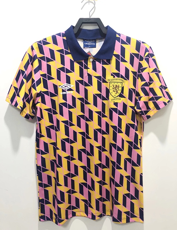 Escocia Retro 1988/89 Segunda visitante
