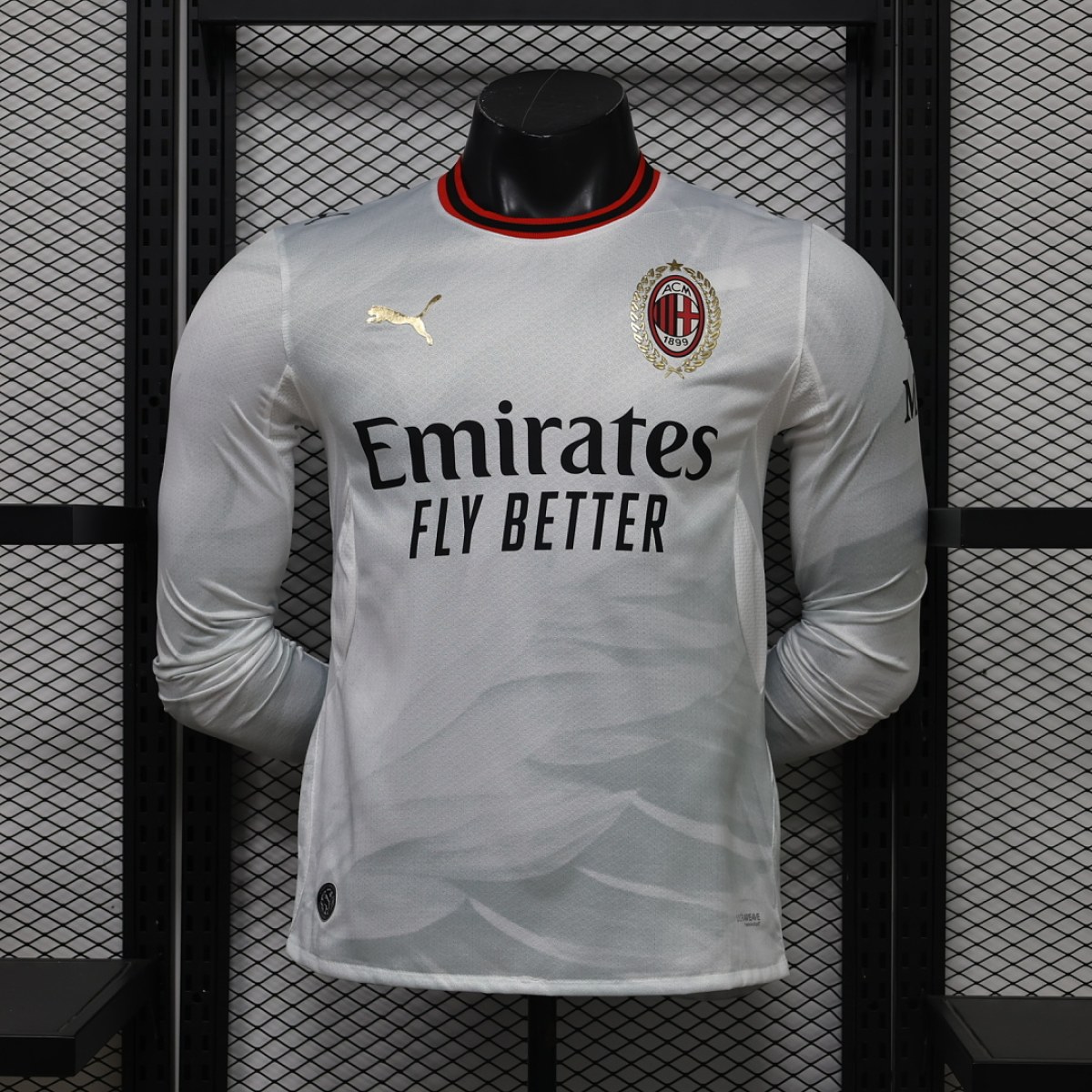 AC Milan 26/27 Visitante manga larga
