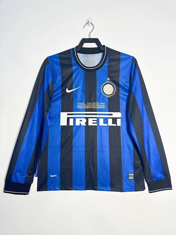 Inter Retro 2010 Local manga larga