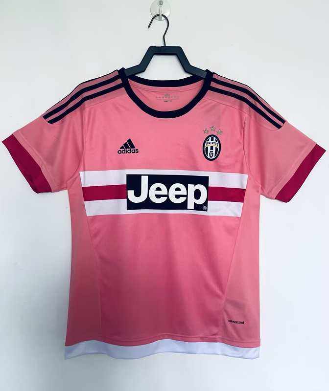 Juventus Retro 2015/16 Visitante rosa
