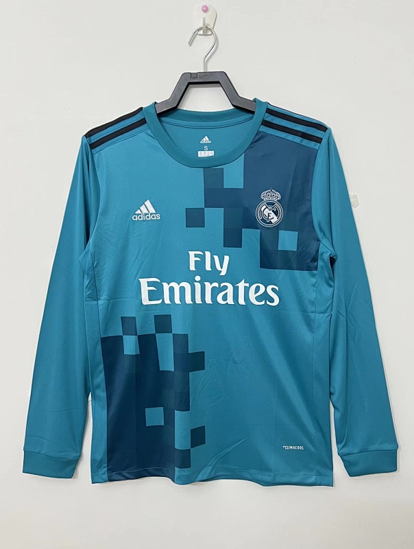 Real Madrid Retro 2017/18 Segunda visitante