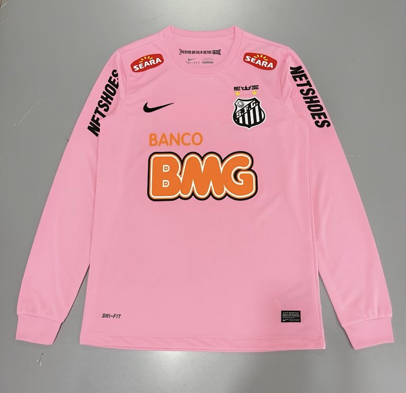 Santos Retro 2012/13 Edición especial rosa manga larga