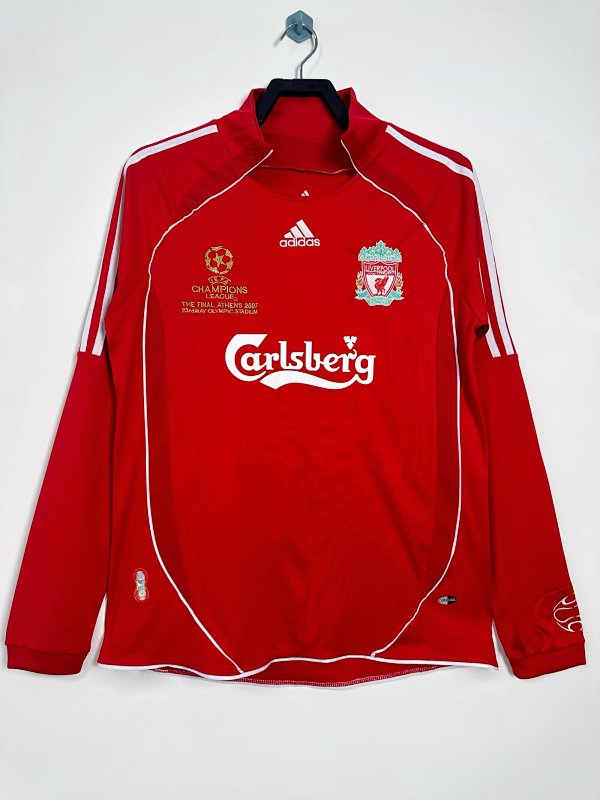 Liverpool Retro 2006/08 Local manga larga