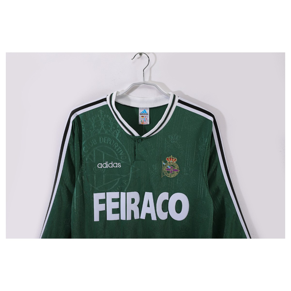 RC Deportivo Retro 1999/00 Visitante manga larga