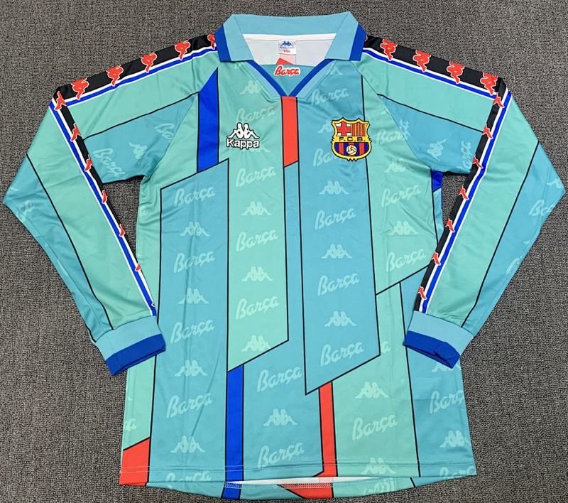 FC Barcelona Retro 1996/97 Visitante manga larga