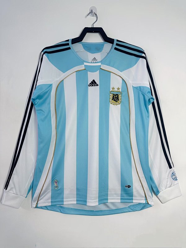 Argentina Retro 2006/07 Local manga larga