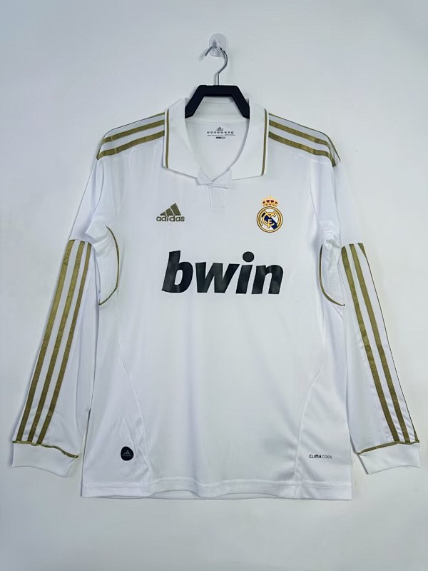 Real Madrid Retro 2011/12 Local manga larga