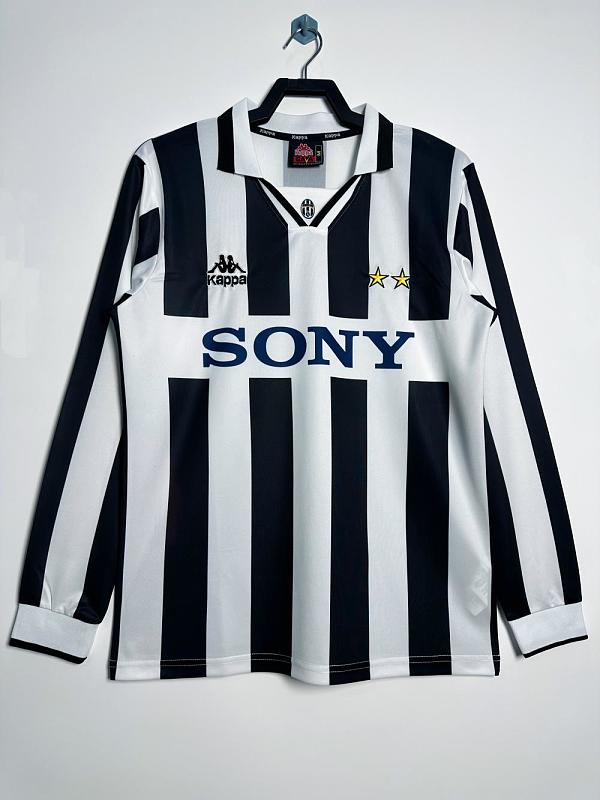 Juventus Retro 1995/97 Local manga larga