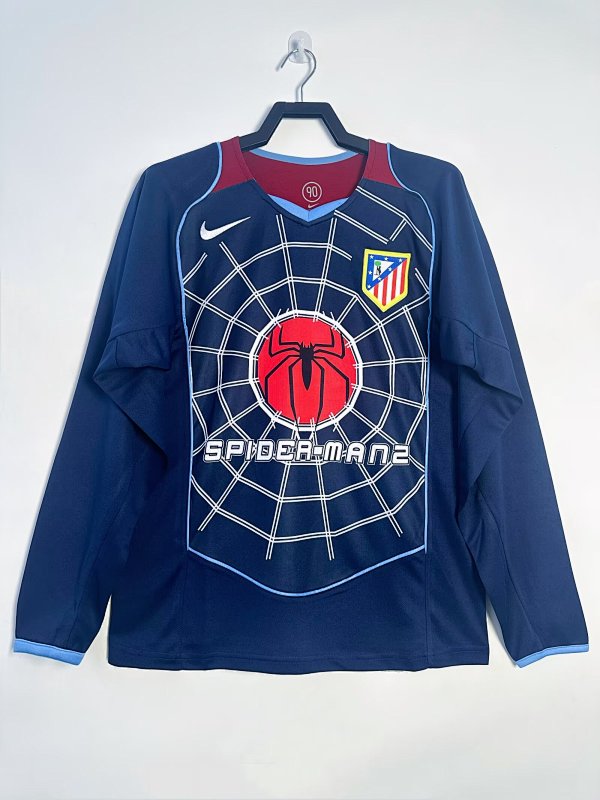 Atlético de Madrid Retro 2004/05 Visitante manga larga