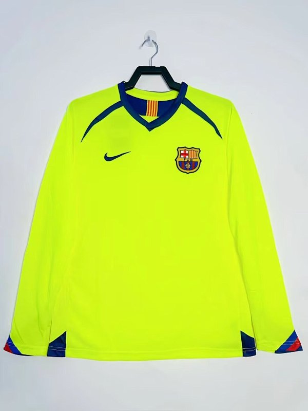 FC Barcelona Retro 2005/06 Visitante manga larga