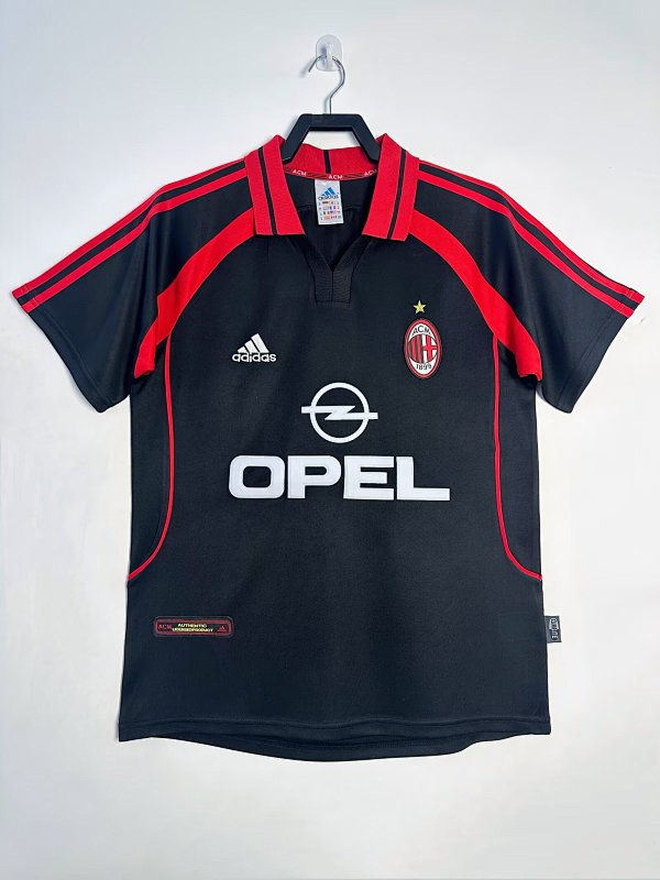 AC Milan Retro 2000/01 Segunda visitante