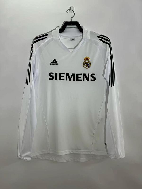 Real Madrid Retro 2005/06 Local manga larga