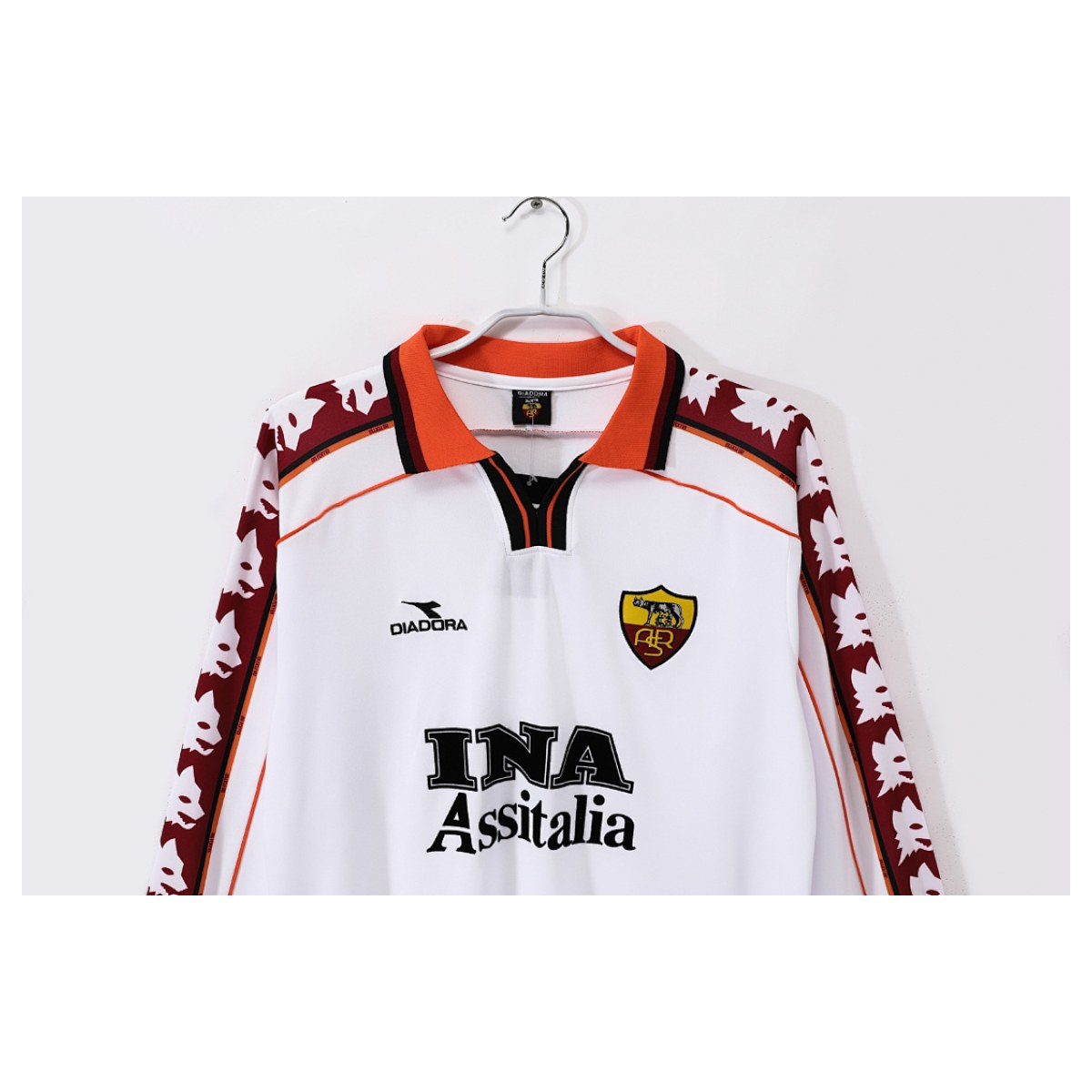 Roma Retro 1998/99 Visitante manga larga