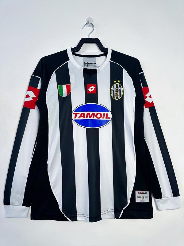 Juventus Retro 2002/03 Local manga larga