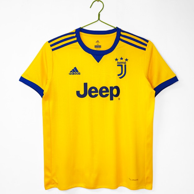 Juventus Retro 2017/18 Visitante amarilla