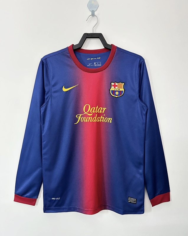 FC Barcelona Retro 2012/13 Local manga larga