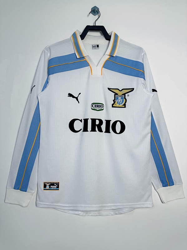 Lazio Retro 1998/00 Segunda visitante manga larga