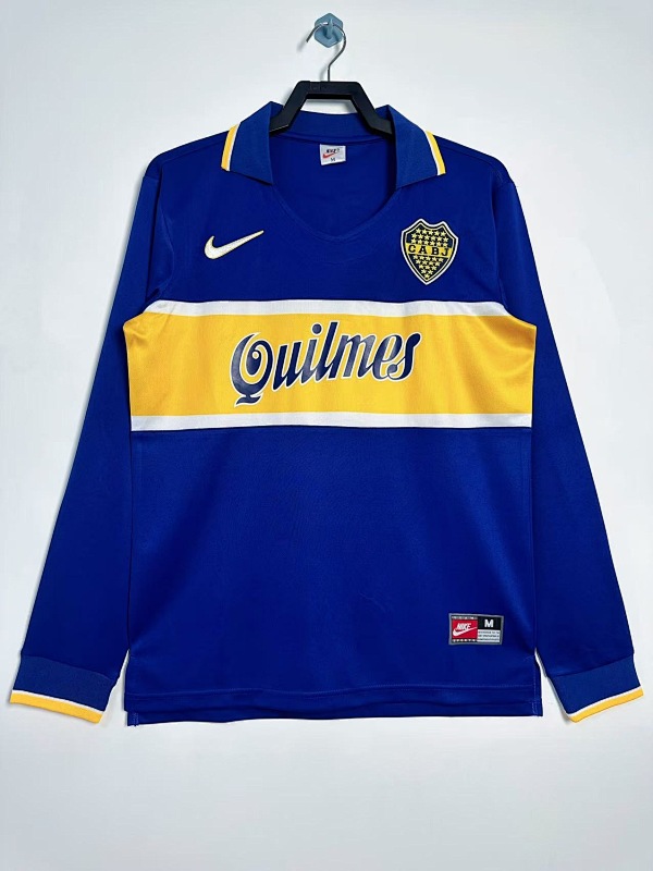 Boca Juniors Retro 1996/97 Local manga larga