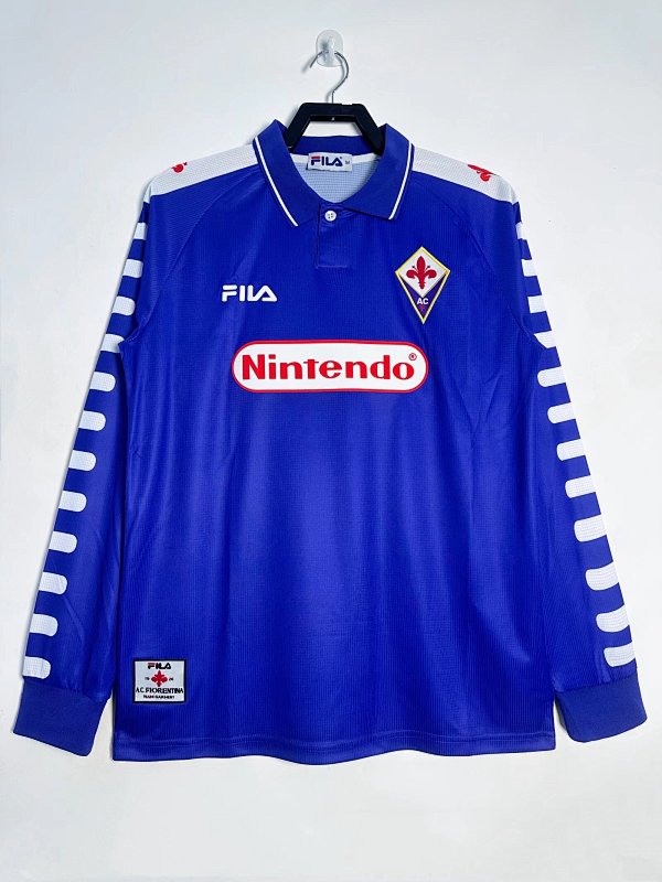 Fiorentina Retro 1998/99 Local manga larga