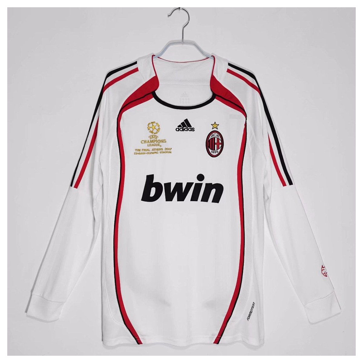 AC Milan Retro 2006/07 Visitante manga larga