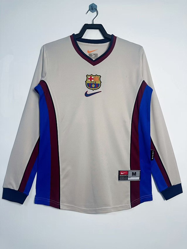 FC Barcelona Retro 1998/99 Visitante manga larga