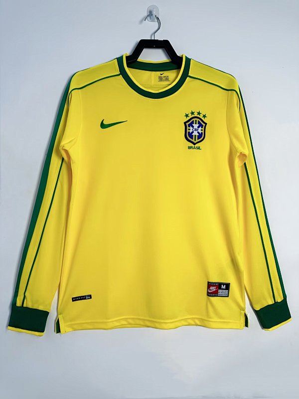Brasil Retro 1998 Local manga larga