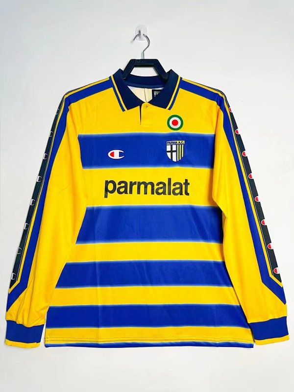 Parma Retro 1999/00 Local manga larga