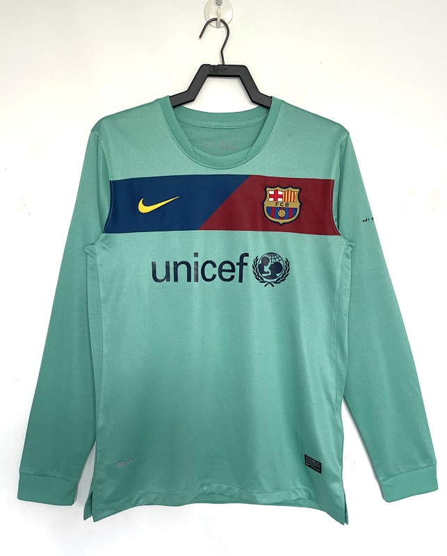 FC Barcelona Retro 2010/11 Visitante manga larga