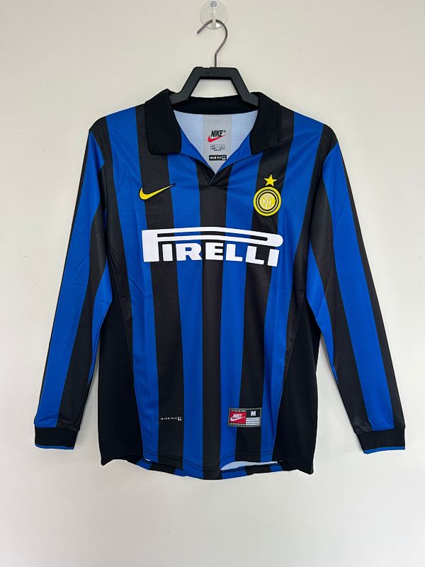 Inter Retro 1998/99 Local manga larga