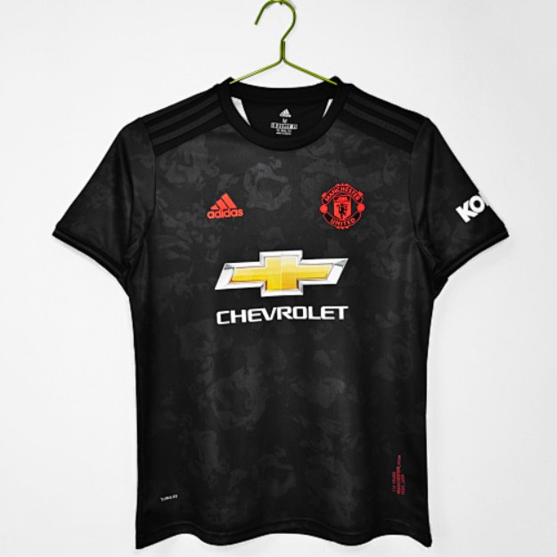 Manchester United Retro 2019/20 Segunda visitante negra
