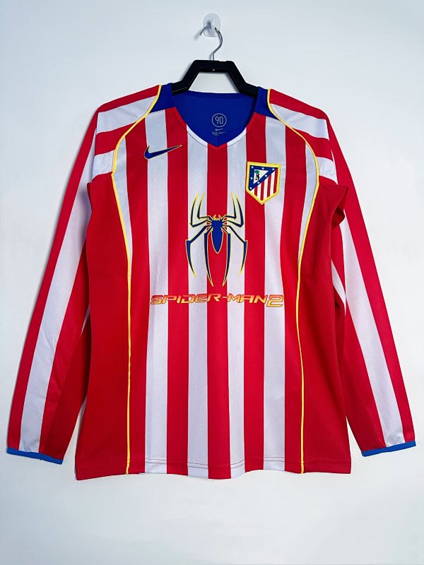 Atlético de Madrid Retro 2004/05 Local manga larga