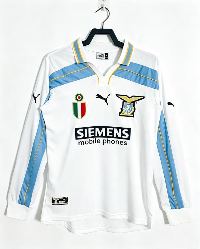 Lazio Retro 2000/01 Visitante manga larga
